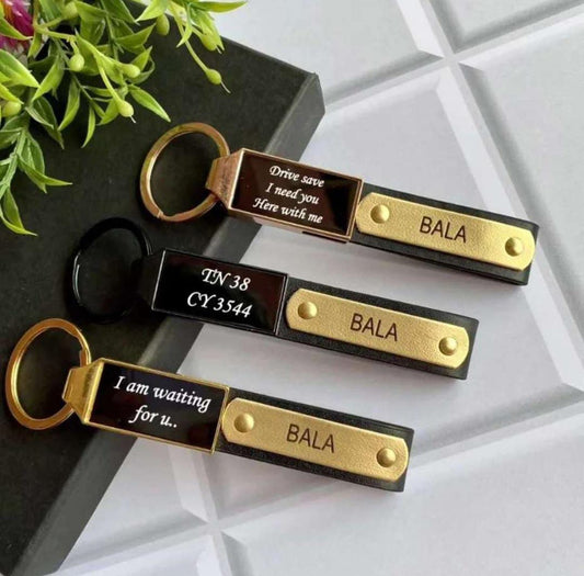 Leather Keychain