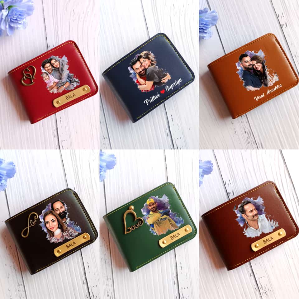 Men’s Customised Print Wallet