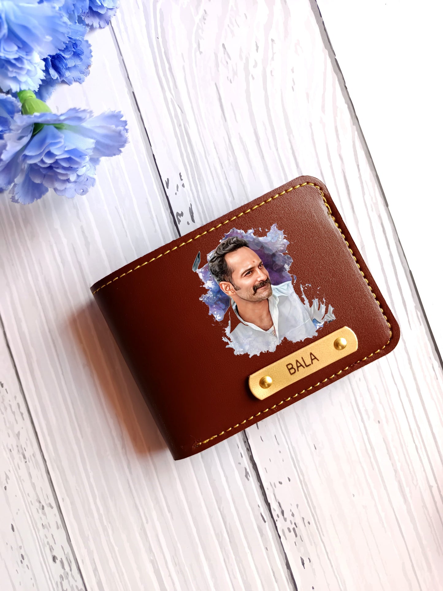 Men’s Customised Print Wallet