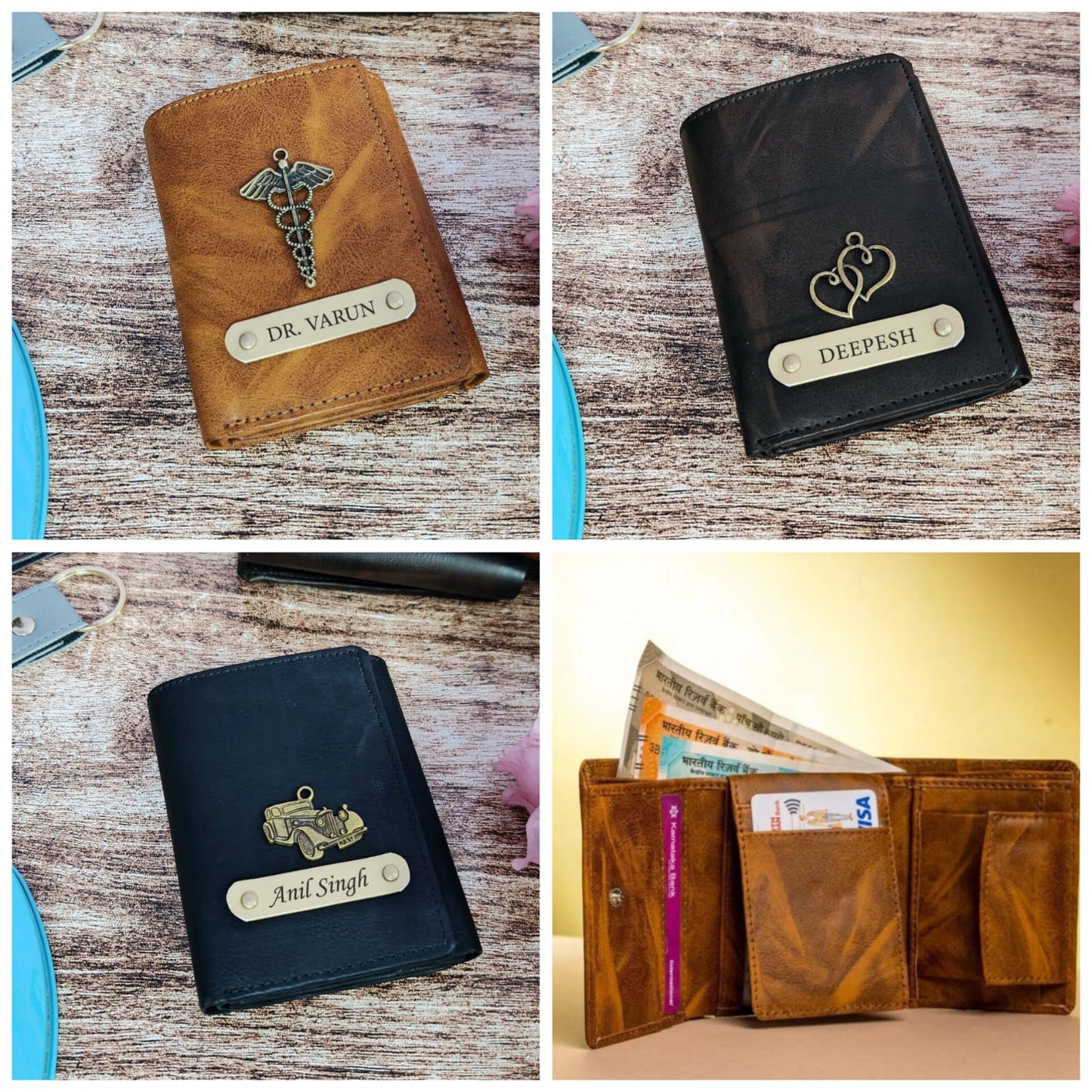 Customised Fold Lexus wallet